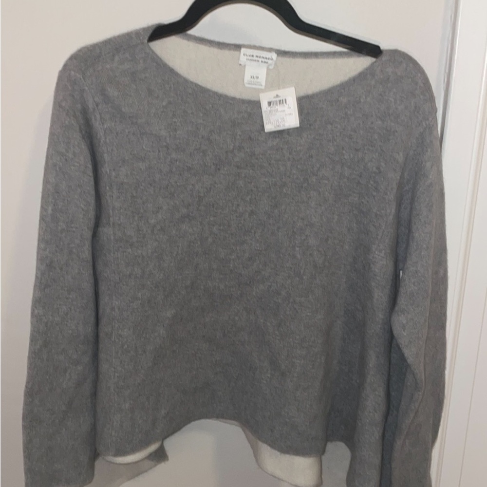 Club monaco grey sweater never worn